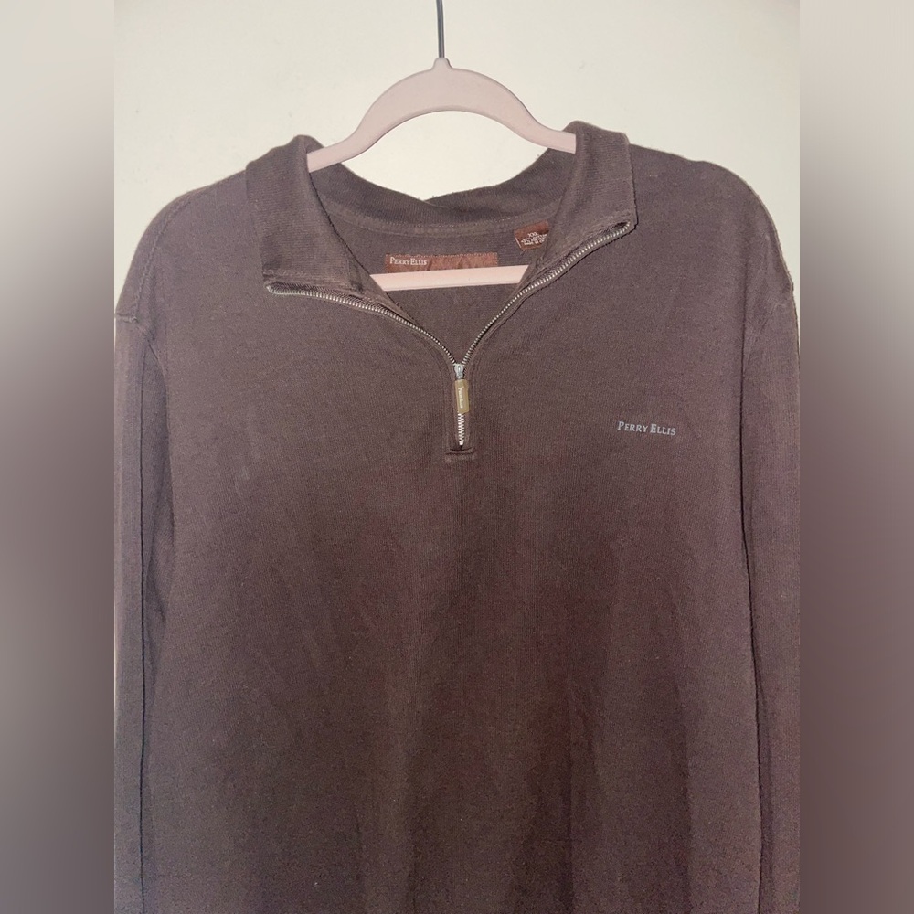 Perry Ellis half zip